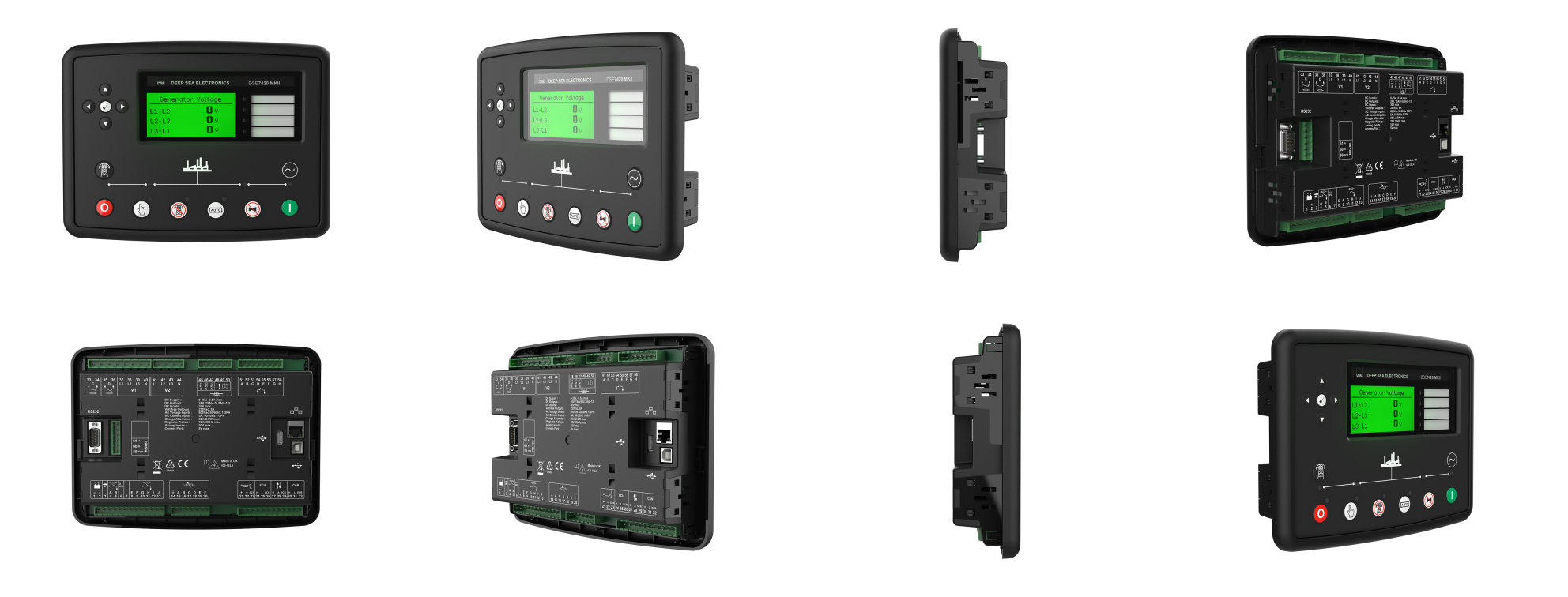 Contrôleur Deep Sea Electronics DSE7420 MKII, exemple de modèle disponible